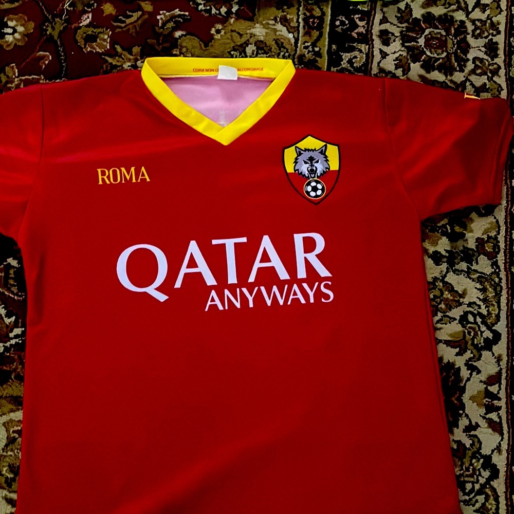 AS Roma soccer jersey